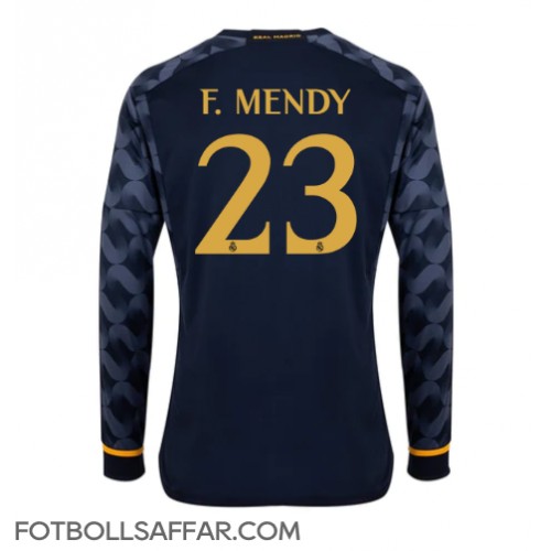Real Madrid Ferland Mendy #23 Bortatröja 2023-24 Långärmad